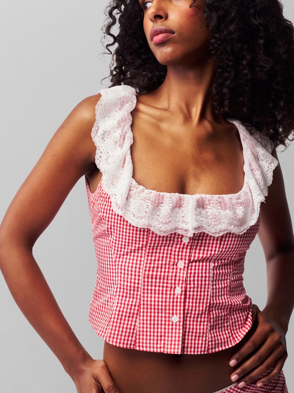 Guizio Paloma Lace Top